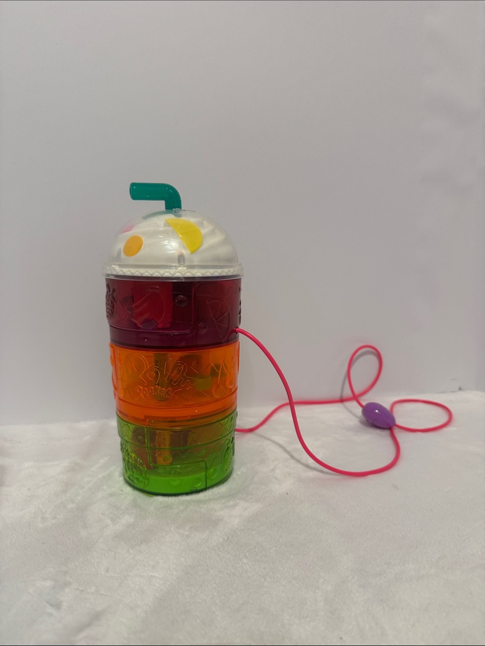 Mattel Polly Pocket Spin 'n Surprise Smoothie Cup Playset